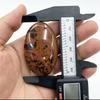 New Arrived High Quality Mahogany Obsidian Palm Healing Stone Crystal Crafts for Home Decoration