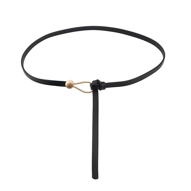 Fashionable Womens Minimalist Waist Belt Stylish Ins Inspired Design For Dresses Coats And