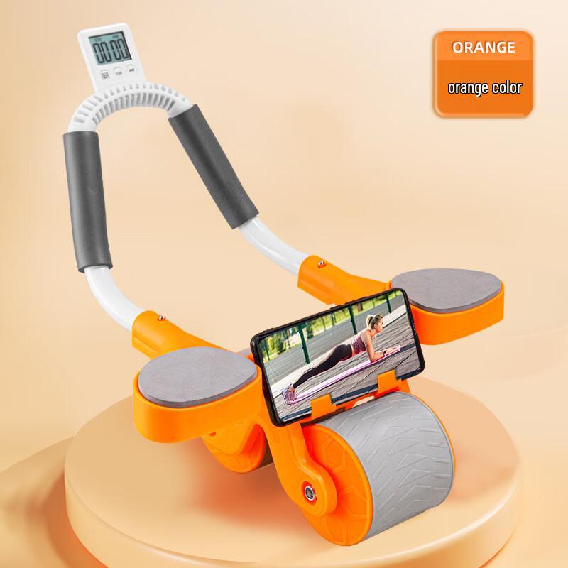 TLXT Smart Elbow Support Ab Roller with Timer