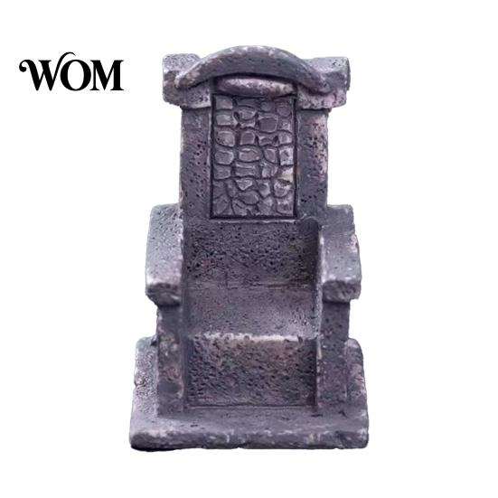 Miniature Ghost Tombstone Figures Halloween Resin Ornaments, Micro Landscape Desktop Decor, Horror Party Table Decor Scene Accessories for Fish