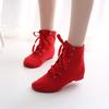 Bofuniao Canvas High-Top Soft Sole Dance Boots