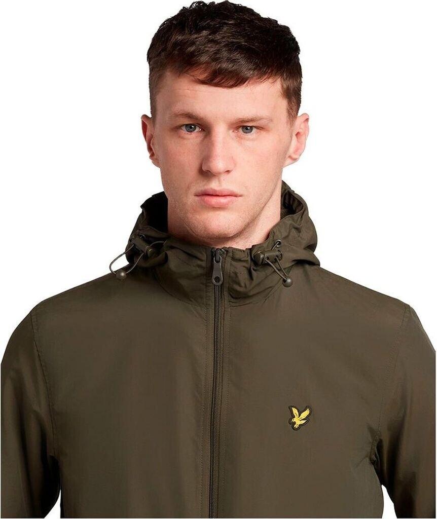 Veste demi-saison à capuche zippée Lyle & Scott (JK464V) olive