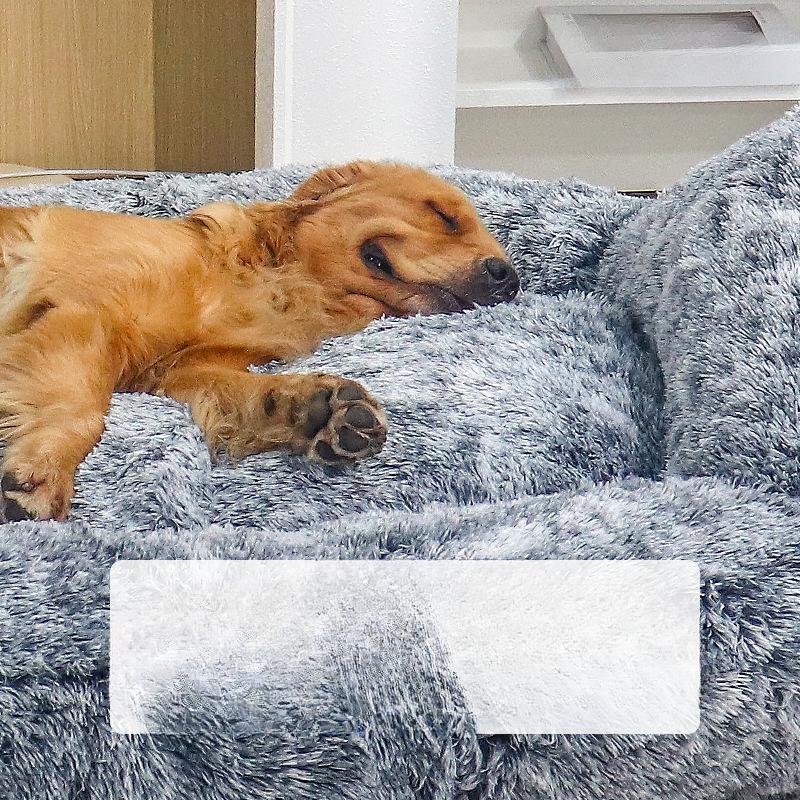 Budka dla psa dla ludzi Zimowe ciepłe legowisko dla psa Zdejmowana i zmywalna duża podkładka dla zwierząt Podkładka do spania dla ludzi Artykuły dla zwierząt