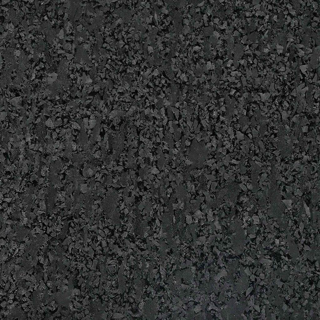 Rubber Granulate Patio Mat Black 6 X 9 X 0.6 Cm Rubber