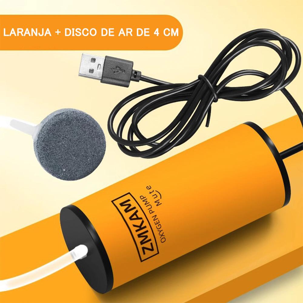 Portable Super Silent Aquarium Air Pump USB Power Supply Oxygen Pump