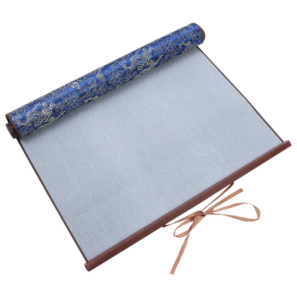 Ca.. 80 * 38 cm Blaues Chinesisches Zaubertuch Blaues Kalligraphie-Übungswerkzeug für Alle Arten