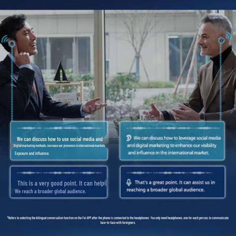 Philips TAT5599 Wireless Bluetooth Translation Earbuds