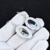 Natürlicher Dendrit Opal Edelstein Antike Ohrringe 925 Sterling Silber Ohrringe, Boho Silber Schmuck Ohrhänger, Geschenke für Party Wear Geschenke für Sie