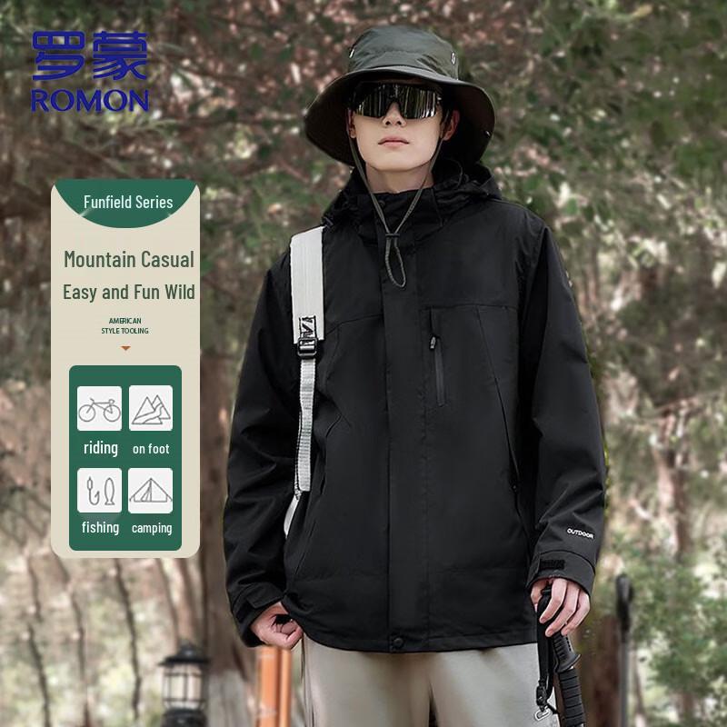 

ROMON Men s 3-in-1 Autumn/Winter Outdoor Jacket L