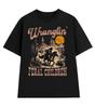 Retro Wranglin' Feral Children Raccoon 90s Western Graphic Shirt