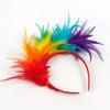 Festival Plumes Hairband For Dance Event Costume Hairband Stage Performances Hairhoop 1920S Theme Event Dressingup Props