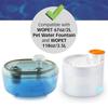 Charcoal Replacement Filters Cat Water Fountain Filter for 67oz/2L & 71oz/2.1L & 118oz/3.5L Dog Water Bowl Drinking Dispenser