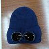 Unisex Windproof Goggles & Velvet-Lined Ski Hat – European/American Style Knit Warm Wool Hat