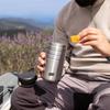 Esbit Outdoor Camping Insulated Food Jug Majoris Silver 550ml ESFJS550TLS