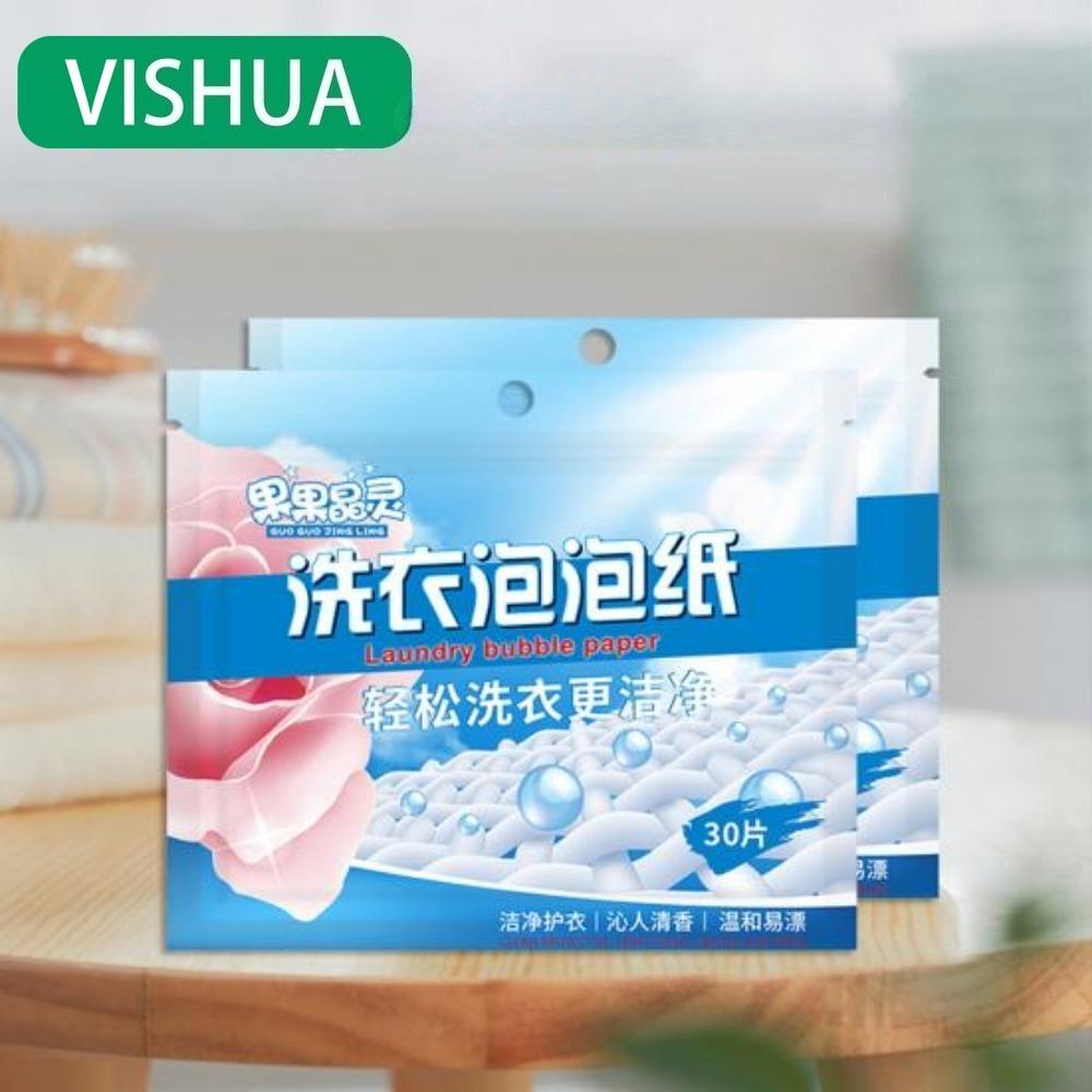 30pcs Washing Powder Nano Super Concentrated Washing Powder In Sheets