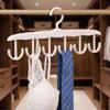 Wave Hook Multi-Functional Hanger Multi-Hook Closet Organizer Space-Saving Coat Rack  Home