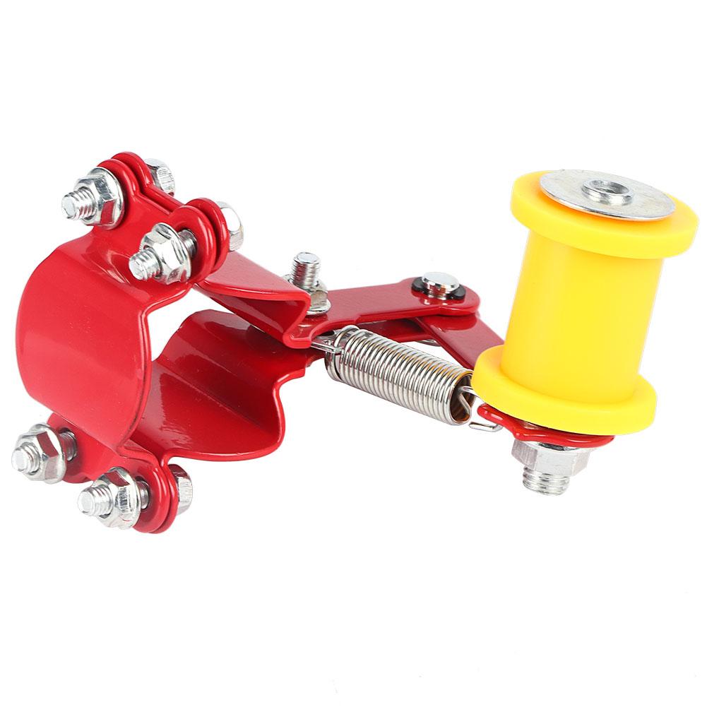 Adjuster Chain Tensioner Bolt On Roller Motorcycle Modified Accessories Universal Tool Red