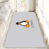 Linux Betriebssystem Tux Pinguin Anime Fußmatte Rechteckig Zuhause Weich Badezimmer Matte Eingangstür Innen Außen Matte Willkommen Fußmatte