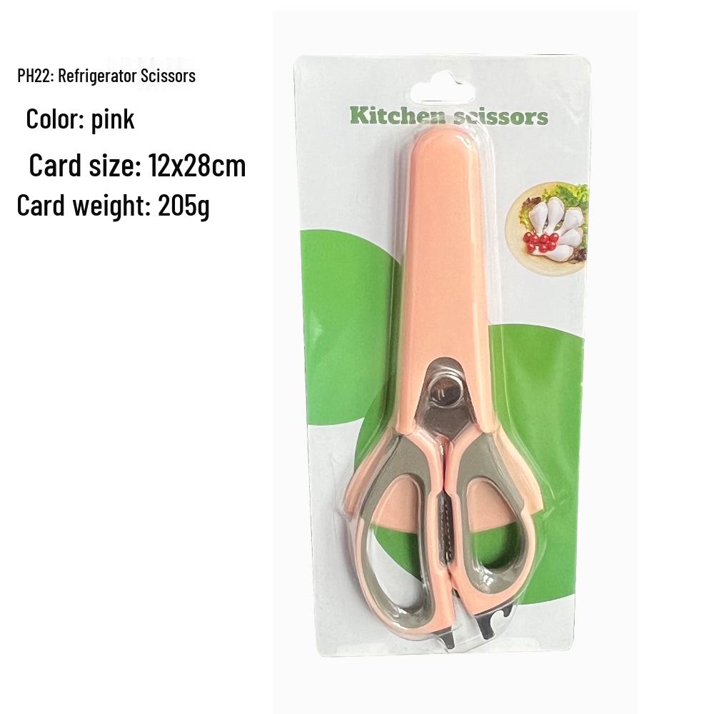 Multifunctional Stainless Steel Kitchen Scissors for Cutting Chicken Bones, Food Prep & More