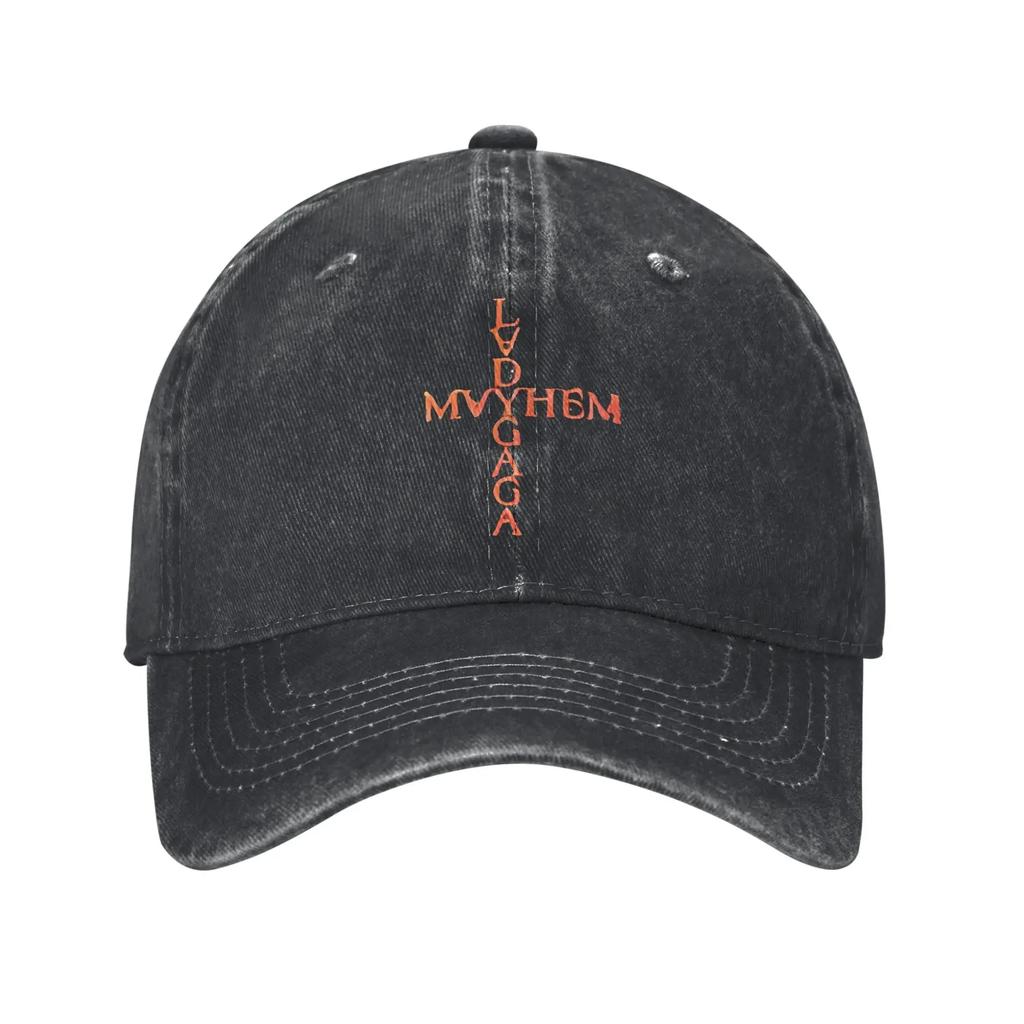Lady Gaga Casual Baseball Cap For Men Women Summer Mayhem Design Tennis Skate Trucker Hat y2k Funny Adjustable Baseball Caps