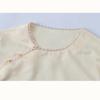 Autumn Retro Jacquard Embroidery Women's Long Sleeve Slimming Top