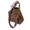 Large Capacity Tote Bag for Women 2025 New Leopard Print Tote Bag Fashionable Simple Shoulder Handbag Commuter Bag for Women