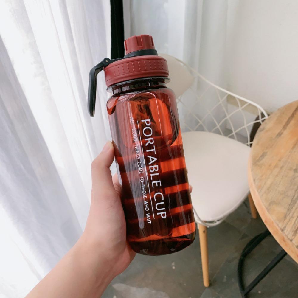 

Plastic Sport Kettle Drinking Tea Coffee Cup Fashion Sport Drinking Bottle Outdoors 600ML красный