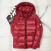 Shiny Cotton Jacket Unisex Short Hooded Thickened Cotton Coat Warm Outerwear Fashion Cold-Weather Clothing