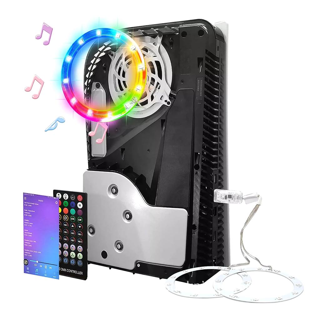 LED světlo pro konzoli 8 barev 400 efektů dekorační příslušenství flexibilní pásková světla