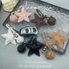 Mobile Phone Pendant Star Pendant Five-pointed Star Weave Key Ring  Bag Pendant