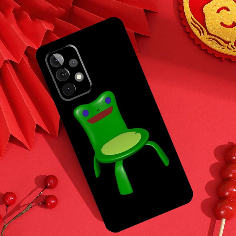 

Cute Froggy Chair Animal Case For Samsung Galaxy M13 M14 M12 M11 M15 M06 M16 M36 M56 M31 M53 M32 M52 M35 M55 M34 M54 For Samsung M11