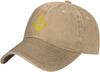 Masonic Square and Compasses Vintage Washed Baseball Cap Distressed Cotton Casual Adjustable Hat
