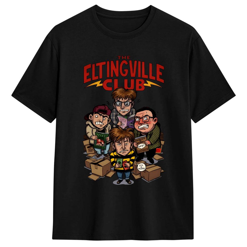 Streetwear T Shirt The Eltingville Club Pure Cotton Tshirts Fashion Tshirt For Unisexs Summer Y2k Classic Short Sleeve Tees