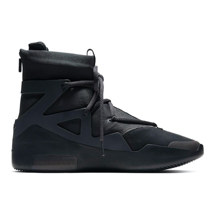 Nike Air Fear of God 1 Triple Black Unisex Sneakers AR4237-005