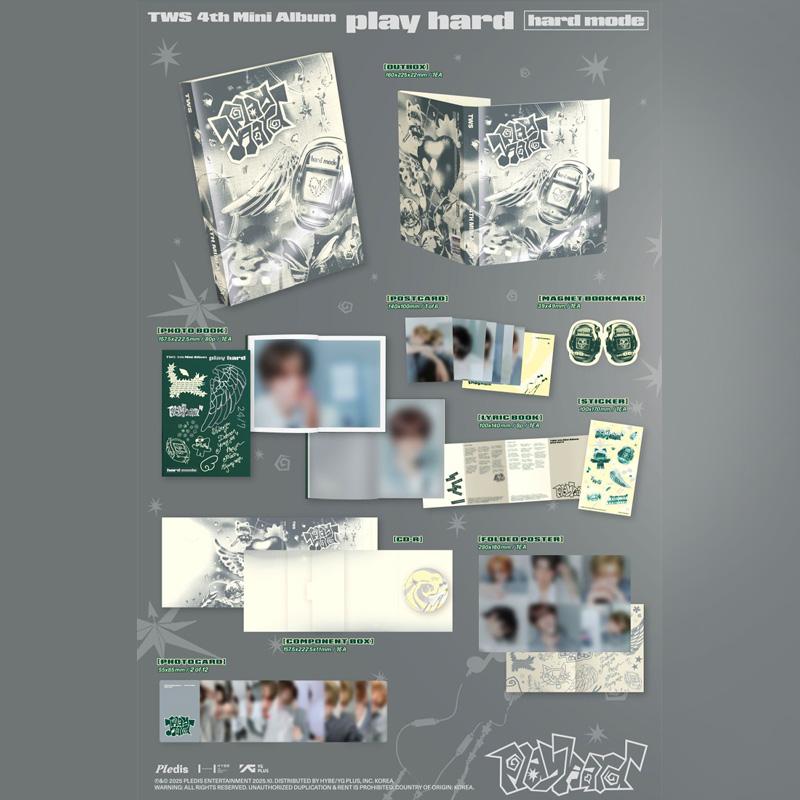 [PRE ORDER] TWS 4th Mini Album ‘play Hard’
