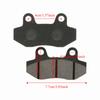 2 Pairs 7.7x4.2cm Electric Scooter Brake Pad Electric Motorcycle Brake Pad  Electric Bike