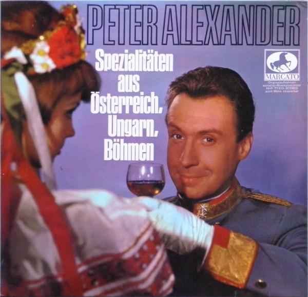 

LP Record PETER ALEXANDER Spezialitaten Aus Bohmen Ungarn o 77213 MARCATO 1968 Germany Pop Used