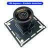 IMX177 USB Camera Module HD 1K 11MP 11fps UVC Protocol Distortion-Free Driver-Free for Facial Recognition Video Conferencing