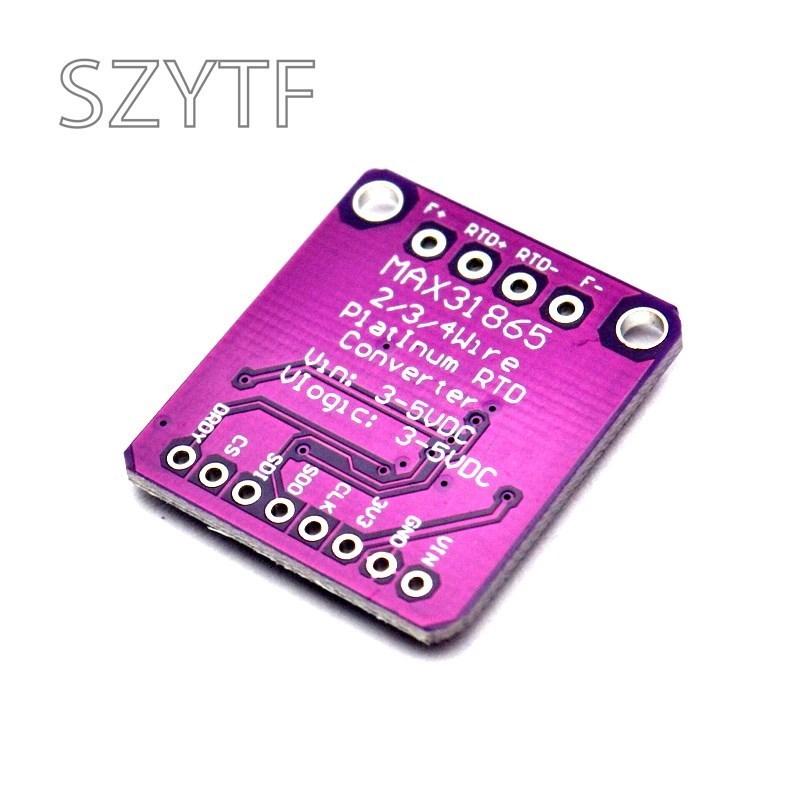 MAX31865 Temperatursensor Modul GY-MAX31865 RTD Digitalumwandlungsmodul Elektronisches DIY Board PT100-PT1000 für Arduino