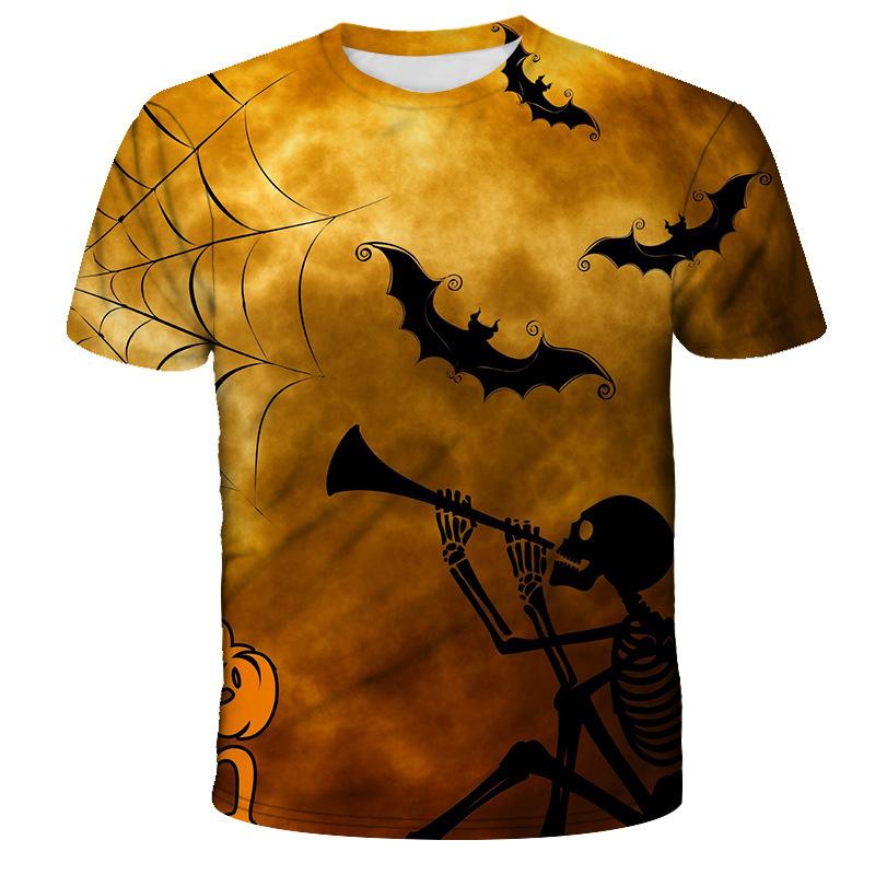 

Бутик последней моды персонализированная 3D печать футболка на Хэллоуин персонализированный индивидуальный тренд вечеринка шопинг путешествие атмосфера 6XL