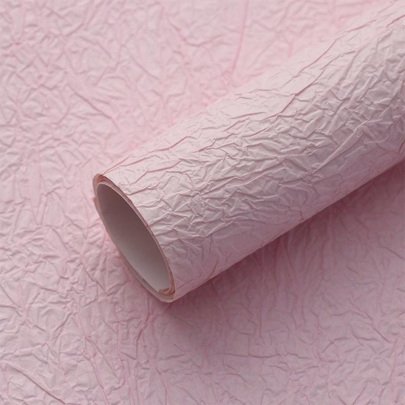 Premium Stone Pattern Pleated Wrapping Paper for Handmade Flowers and Florists