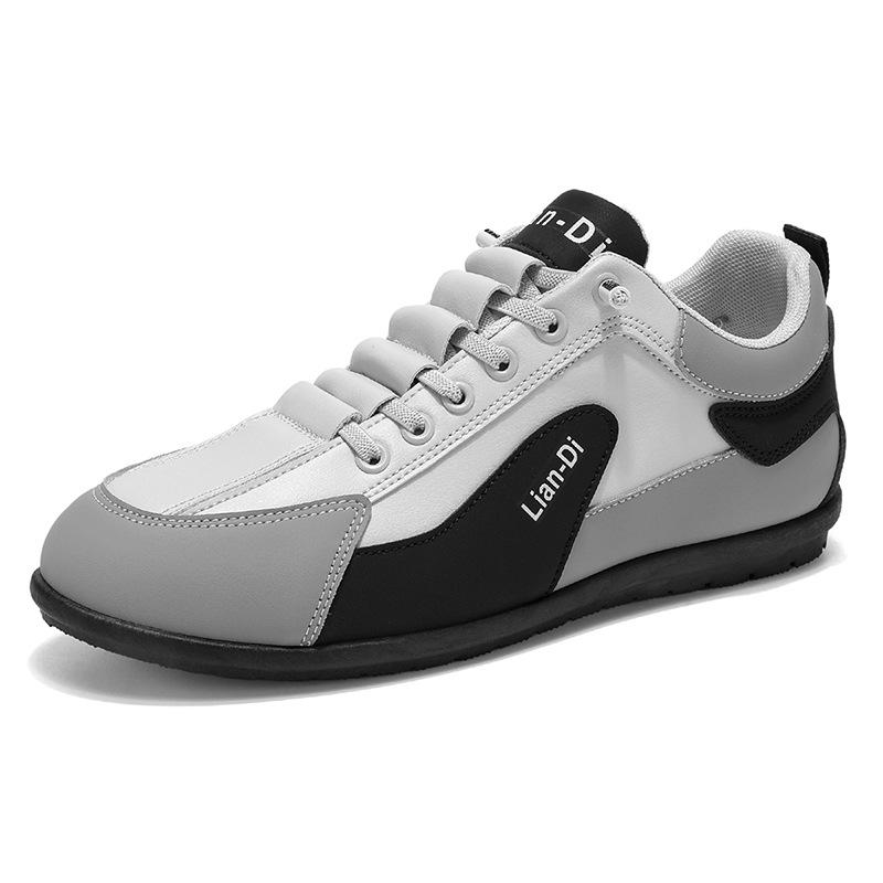 2025 autumn new versatile low-top men's casual shoes youth fashion leather shoes sports trend men's shoes