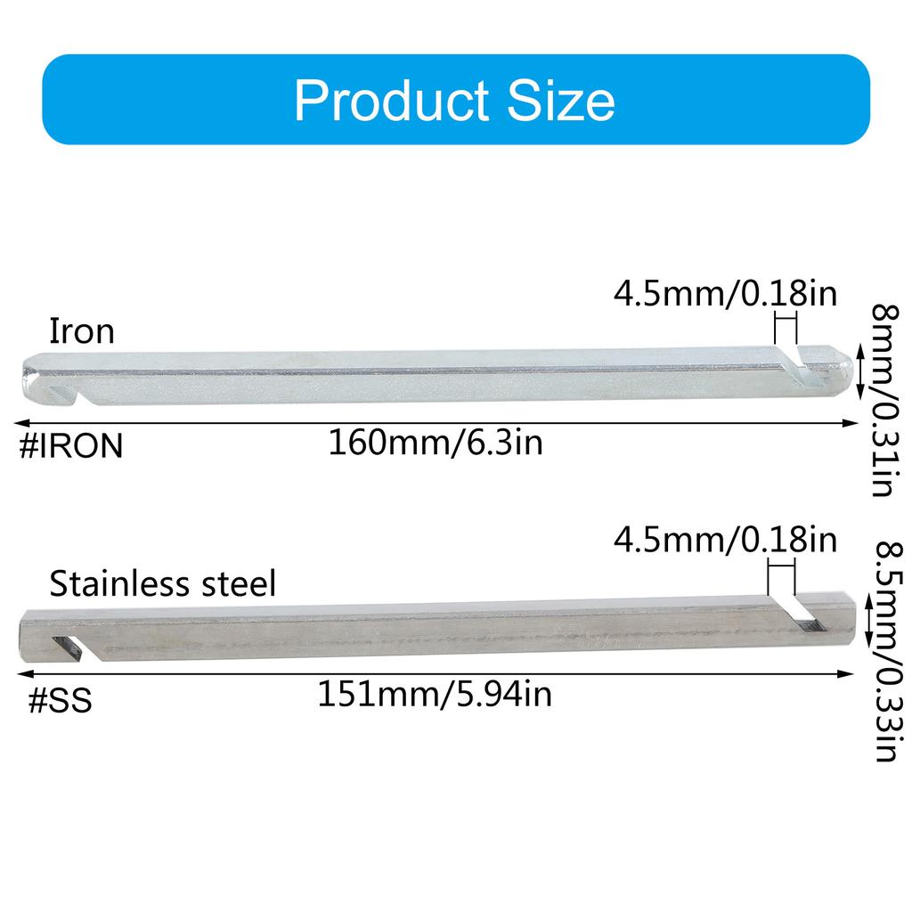 Door Strikes Plate Bending Wrench Tool Suitable For Gaps Elimination&Security Enhancement Security Gaps Fixing Home Use