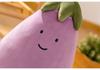Barcelona Eggplant Teddy Bear Plush - Purple Gift Doll for Girls' Birthday