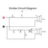 AA58 Speaker 2 Way Audio Board Frequency Divider Treble Bass 2 Unit Crossover Filters 120W Bookshelf HIFI Speaker Divider DIY
