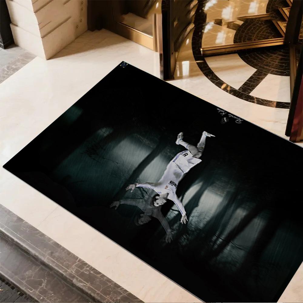 Wayne Rooney Celebration Carpet Design for Dormitory Outdoor Living Rooms Kitchen Antislip Carpet Anime Office Decor