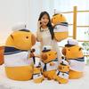 Adorable Yellow Capybara Plush Toy Perfect Cartoon Animal Pillow For Kids