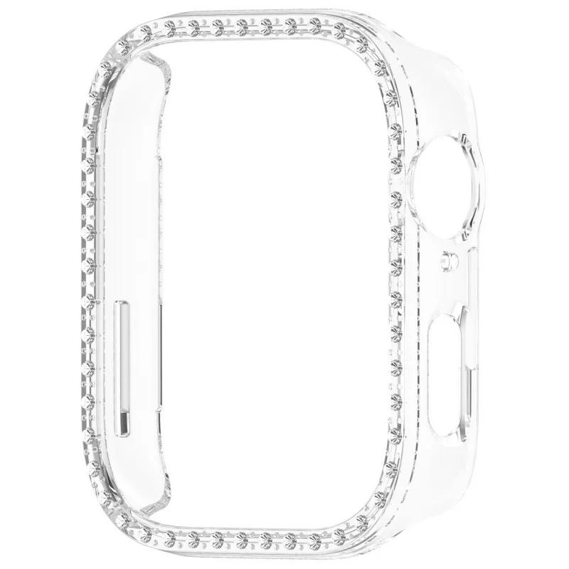 

Bling PC Порожнистий Захисний Чохол Для Huawei Watch Fit 3 Діамантовий Кристалічний Чохол Тверда Накладка fit3 Захисна Оболонка для Годинника Модний Бампер For Huawei fit 3