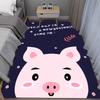 Animal Theme Bedroom Carpet Adorable Puppy Pattern Soft Non Slip Floor Mat for Kids Room Nursery Home Decor Set