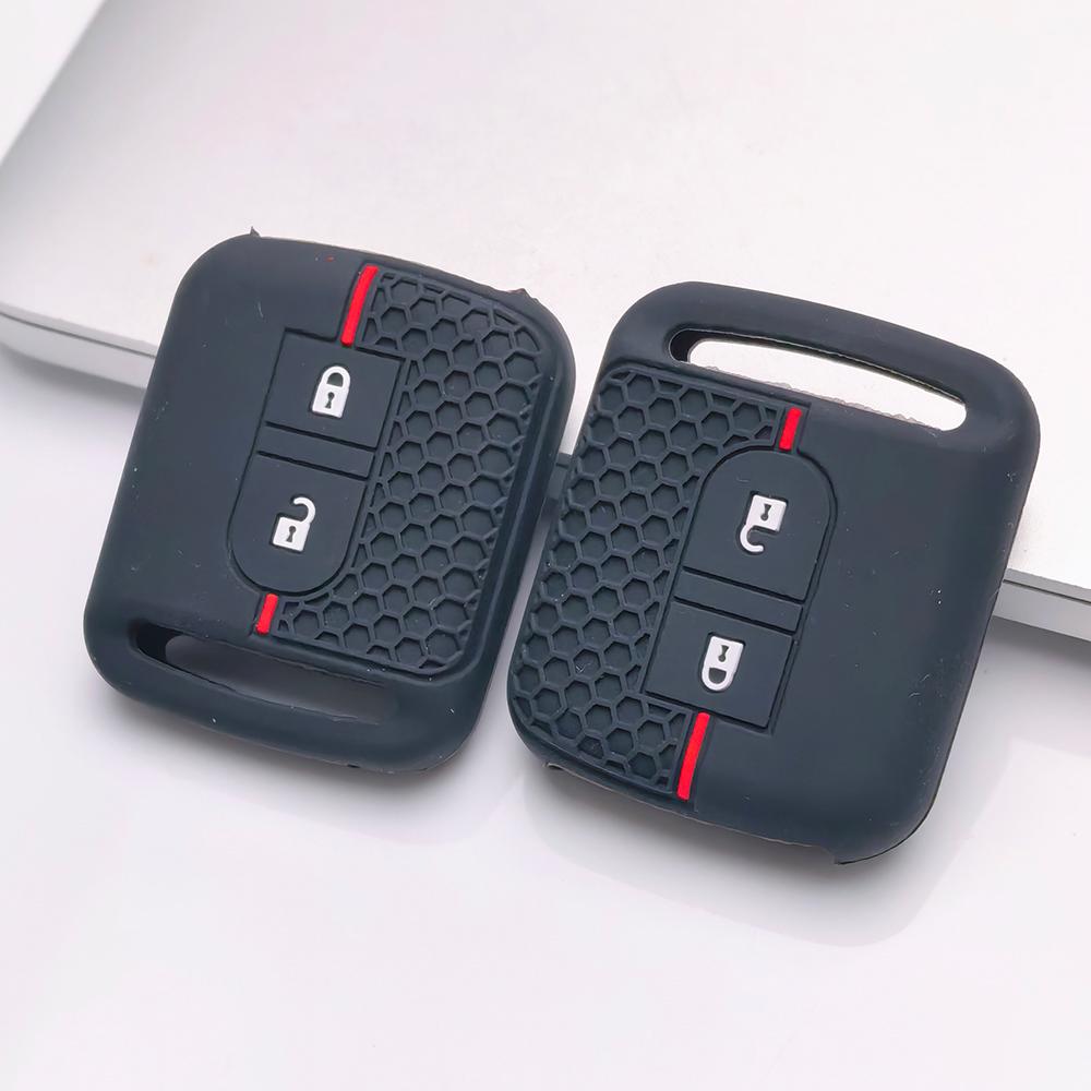 Key Fob Cover for Nissan Qashqai Micra Tiida Sunny Livina Sylphy Anti-Scratch Surface Shockproof Structure Soft Grip Texture Easy Install Design